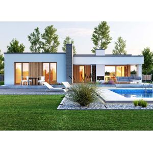Quality Light Steel Frame prefab villa house Metal Modular Home for sale