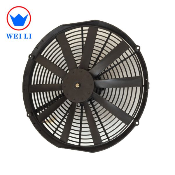 Free Samples 12v Condenser Fan Electric Cooling Fan For Yutong / Kinglong Bus