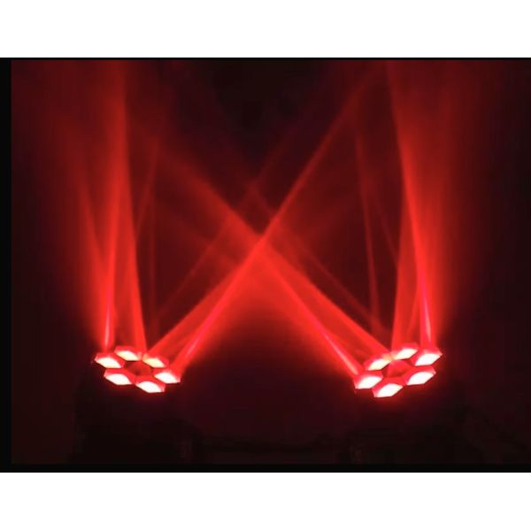 2015 new top selling stage disco dj lighting 6pcs mini led moving head beam eyes lights