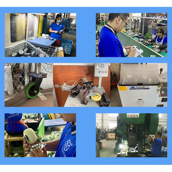 96x63mm Plate Mount Casters 5 Inch Swivel Locking Medical Caster Wheels Bulk