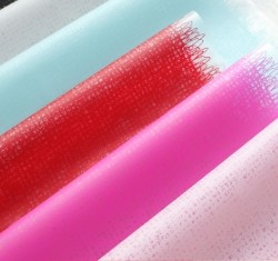 Waterproof Ni Guang Ke woven fabric pattern flower packaging paper