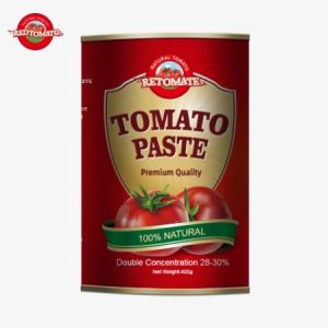 400g Can Of Tomato Paste Complies With Production Standards Of ISO HACCP  BRC And FDA