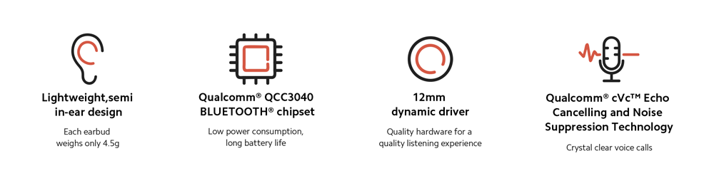 Global version Xiaomi Redmi Buds 3 Noise Cancellation Earbuds QCC Original TWS Wireless Earphone Headset