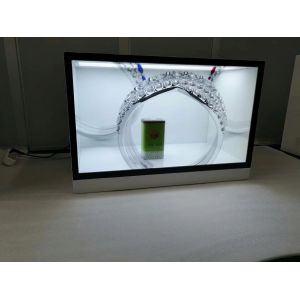 China Touch Screen Transparent LCD Display Box With 178 / 178 Viewing Angle on sale China Touch Screen Transparent LCD Display Box With 178 / 178 Viewing Angle on sale