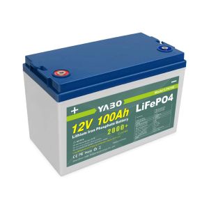 12v Lifepo4 Solar Battery System Rechargeable 100Ah 4S1P
