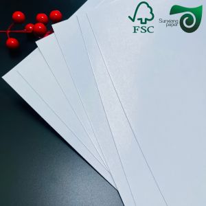FSC High Gloss White C1S Coated One Side Art Paper 70gsm 80gsm For Product