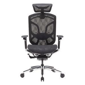 Greenguard Certificated Environmental Office Chair Backrest Chromed Butterfly