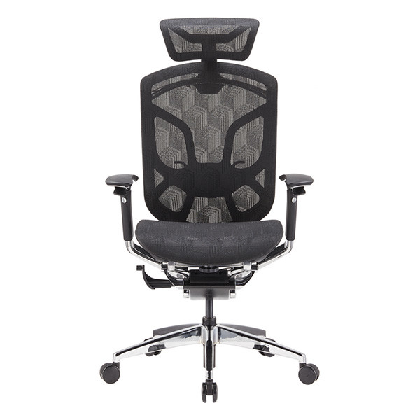 Greenguard Certificated Environmental Office Chair Backrest Chromed Butterfly