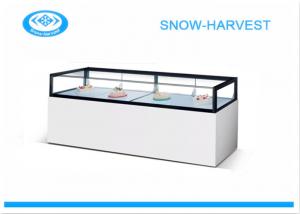 China Trendy Designed Chilled Display Cabinet Refrigerated Pastry Display Case on sale