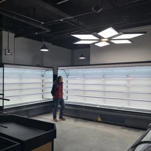 R404a Refrigerant commercial beverage fridge Self Serve Impulse Cooler