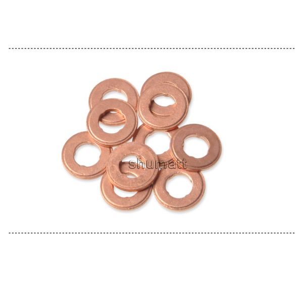 OEM new Shumatt Injector Heat Schield Gasket Copper Washer Shim F00VC17505 for 0445120027/042/078/081/082 injector