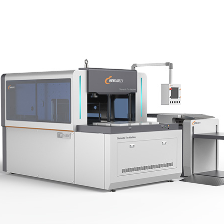 High Efficiency Automatic Paper Cup Fan Board Stripping Machine