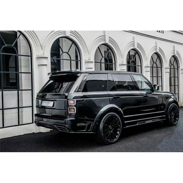 Black Range Rover Bodykits 240mm Carbon Fiber Widebody Kit 2019-