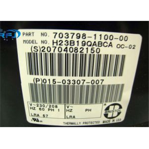 5.0HP industrial refrigeration compressor H23A623DBE For HVAC