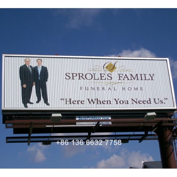 Buy water-proof aluminium panel rolling trivision billboard at wholesale prices