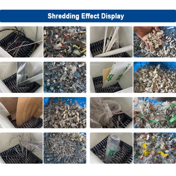 PCB Shredder Hard Dish Shredding Machine Tree Branch Shredder