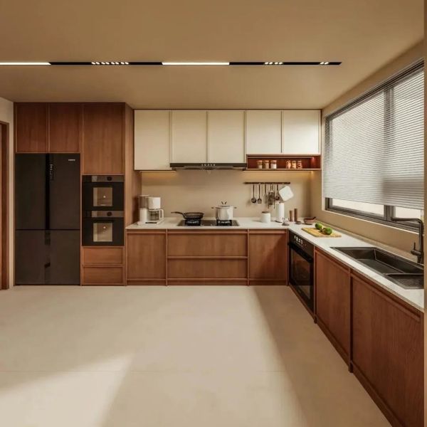 Buy Antique Style Wood Grain Complete Solid Wood Kitchen Cabinet Sets Kitchen Cabinet With Countertop at wholesale prices