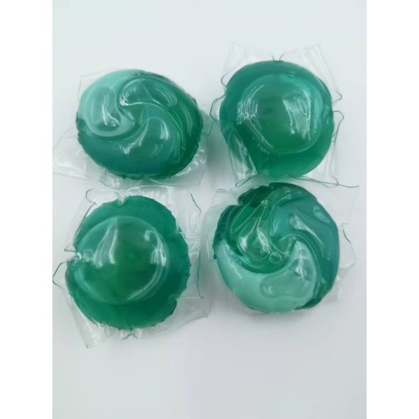 Buy 15g 4-1 Double Layer Household Supplies Laundry Detergent Capsules at wholesale prices