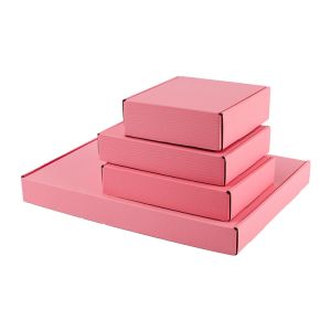 Corrugated Cardboard Mailer Shipping Boxes Recyclable For Gift Packaging