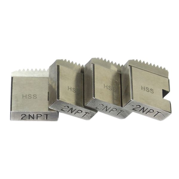 Hongli Electric Pipe Threading Machine HSS Die Set With Nominal Pipe Size Of 2