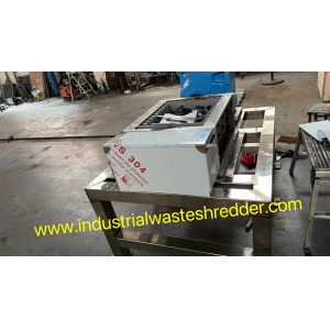 Industrial Stainless Steel Coca Cola Plastic Bottles Shredder, OEM Customized