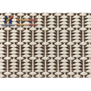 7.8mm Architectural Woven Metal Mesh Pattern Stainless Steel 316