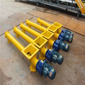 Horizontally Material 90 Rpm Tubular Screw Conveyor For Cement