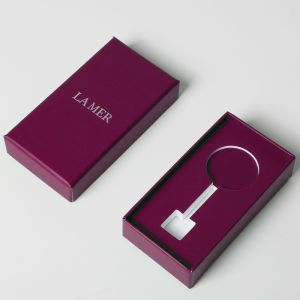 Sophisticated Square Grey Board Paper Luxury Box Packaging With Lid And Base