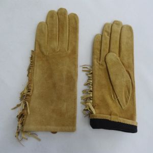Hot sale sheepskin women leather gloves