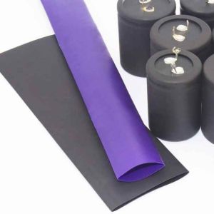 Purple Heat Shrink Insulation Tube 2x PE 6mm Fire Resistant