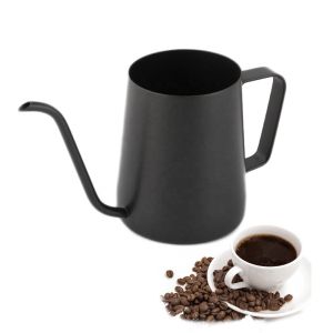 China Professional Brewing Kettle Coating Slow Pour Kettle Coffee  Customized Size on sale