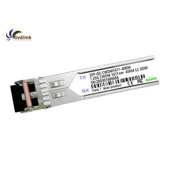 Buy CWDM 1.25G 1611nm SFP Fiber Transceiver Module Duplex LC at wholesale prices