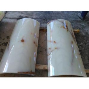 CNC Circular Stone Slab Polishing Machine 1300mm Processing Length