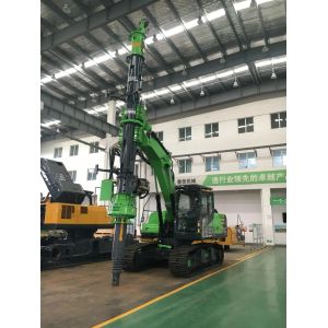 KR50A - 16 Earth Auger Piling Rig Machine Drill Bagger Working Speed 40rpm.