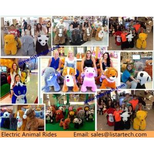Coin Operated Walking Animal Battery Operated Ride Animal from China Wholesale Supplier