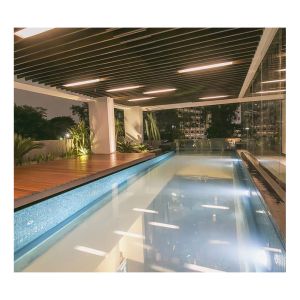 Customized Modern Rooftop Acrylic Outdoor Swimming Pool with Transparent