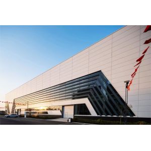 Long Life Span High Strength Design Rigid Frame Steel Structure Warehouse