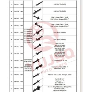BMW 5 Series E60 Shock Absorber 6764457 6764458 31306775058