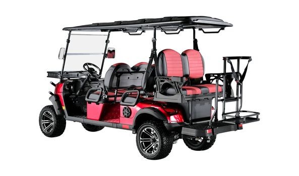 Powerful 72V Electric Golf Carts with Solar Panel Extend Range 70-90 Km