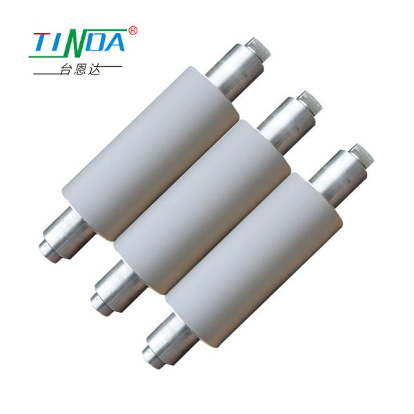 Plastic And Textile Industrial Rubber Roller Anti Static Rubber Roller