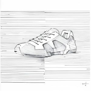 PU Leather Custom Shoes Service Breathable Comfortable White Sneakers