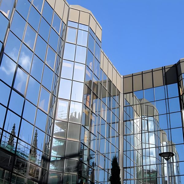 Buy UV Resistant Prefabricated Curtain Wall Window Wall Thermal Insulation at wholesale prices