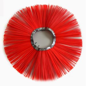 PP Base Material Road Sweeper Wafer Brushes 130X510mm