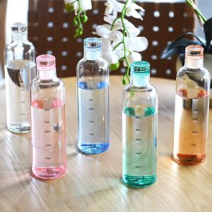 Convenient Large Capacity Sustainable Simple Time Reminder Water Bottle High