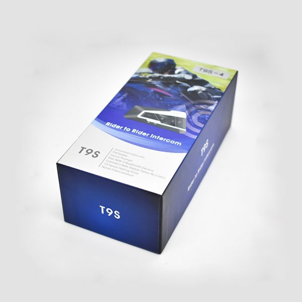 T9S 1200m GPS FM Radio Motorcycle Bluetooth Helmet Intercom For 2 4 8 Riders