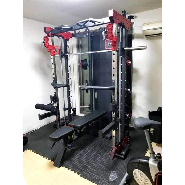 Two Layer Electrostatic Powder Coating Surface Multi Functional Smith Machine for Home