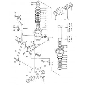 Excavator Hydraulic ZAXIS450 ZAXIS450LC EX450LCH-3C ZAXIS460LCH ZAXIS480MT Boom