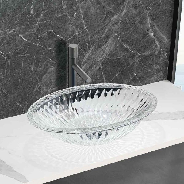 Buy Elegant Countertop Bathroom Sinks With Smooth Finish Modern And Functional at wholesale prices