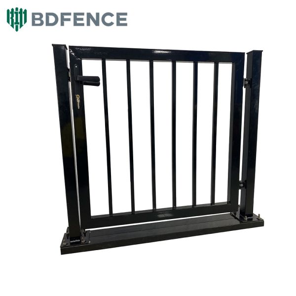 Buy House and Garden Steel Sliding Gate with Tubular Pipe Frame at wholesale prices
