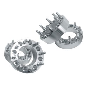 Silver Dually Car Wheel Spacers Non Hubcentric Type For Wheel Adapters